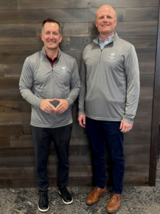 Steve Peotter, President and CEO of One Community Bank and Patrick France, Wausau Advisory Committee Member